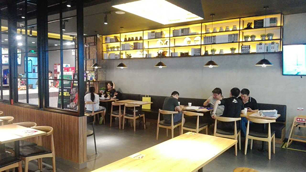 餐飲店面裝修設(shè)計圖片、餐飲店裝修效果圖、餐飲店裝修案例